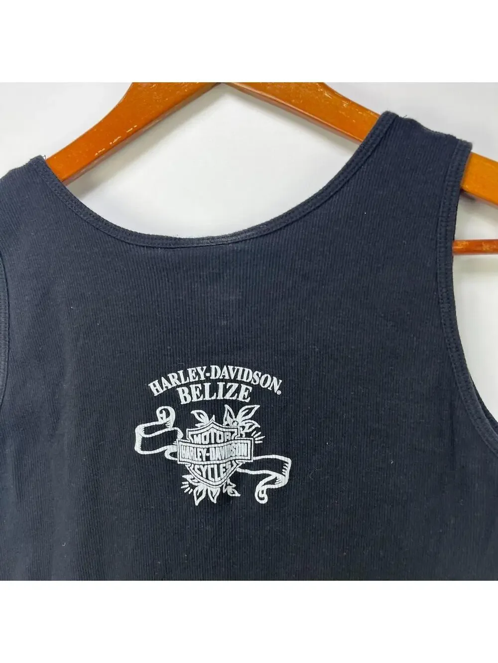 Vintage Harley Davidson Y2K Tank Top Womens XL Belize - Picture 5 of 8